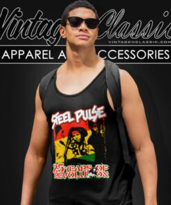 Bob Marley Steel Pulse Reggae Tank Top Racerback