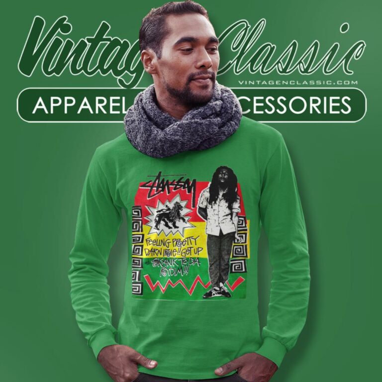 Bob Marley Stussy Long Sleeve Tee Bob Marley Stussy Long Sleeve Tee