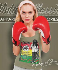 Bob Marley Stussy Tank Top Racerback