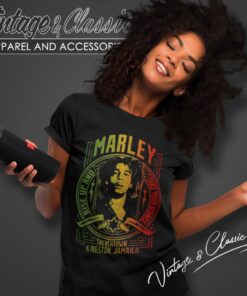 Bob Marley Take Your Stance Women T Shirt
