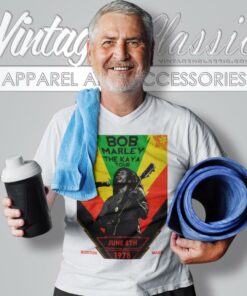 Bob Marley The Kaya Tour V Neck TShirt