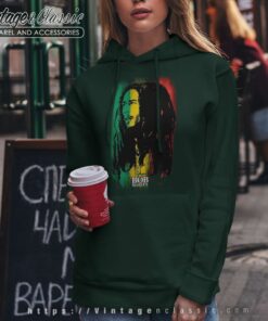 Bob Marley Tricolor Shirt Bob Marley Tribute Fan Hoodie