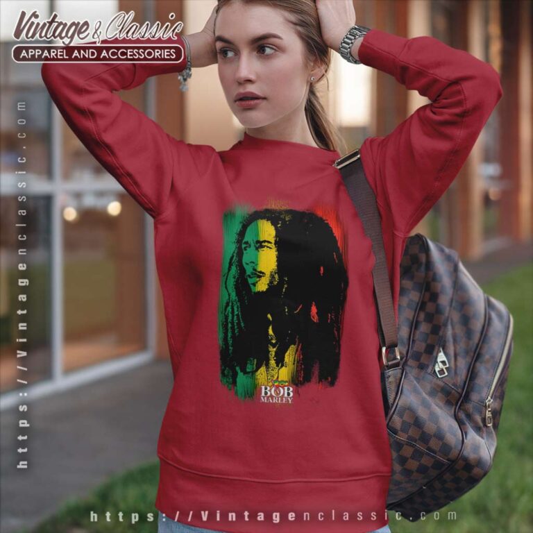 Bob Marley Tricolor Shirt Bob Marley Tribute Fan Sweatshirt Bob Marley Tricolor Shirt Bob Marley Tribute Fan Sweatshirt