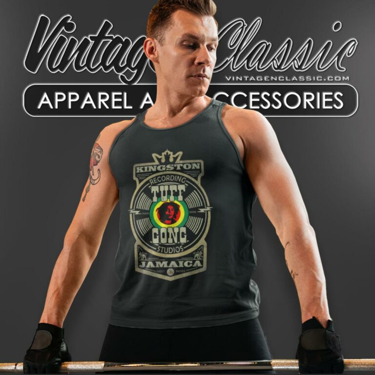 Bob Marley Tuff Gong Label Tank Top Racerback Bob Marley Tuff Gong Label Tank Top Racerback