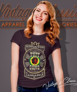 Bob Marley Tuff Gong Label Women T Shirt