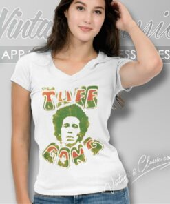 Bob Marley Tuff Gong V Neck TShirt