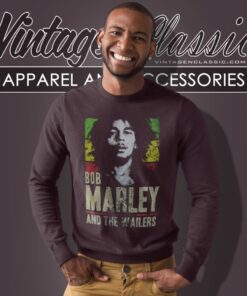 Bob Marley Wailers Rasta Stripe Shirt 2 Bob Marley Wailers Rasta Stripe Sweatshirt