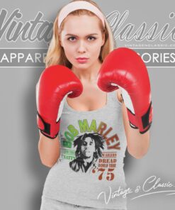 Bob Marley World Tour 1975 Tank Top Racerback