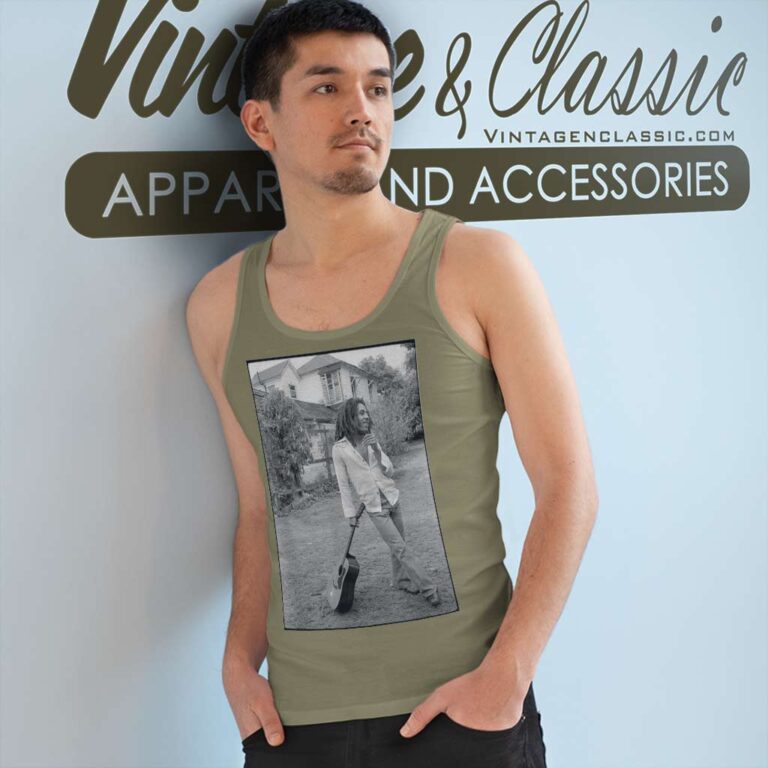 Bob Marley X David Burnett Black White Guitar Tank Top Racerback Bob Marley X David Burnett Black White Guitar Tank Top Racerback