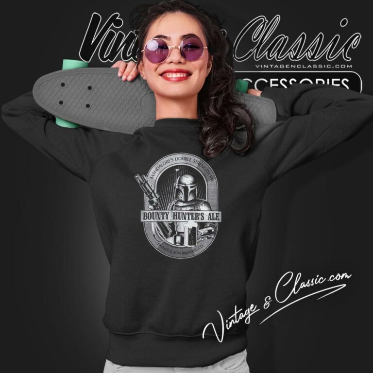 Boba Fett Star Wars Bounty Hunters Ale Beer Sweatshirt Boba Fett Star Wars Bounty Hunters Ale Beer Sweatshirt