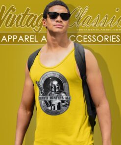Boba Fett Star Wars Bounty Hunters Ale Beer Tank Top Racerback