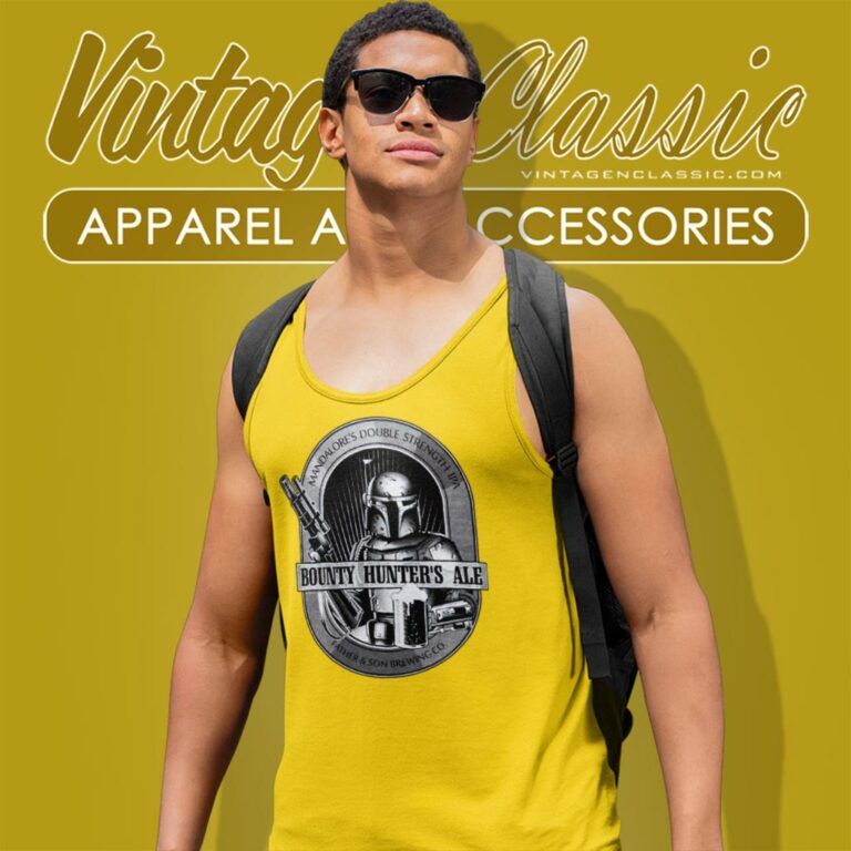 Boba Fett Star Wars Bounty Hunters Ale Beer Tank Top Racerback Boba Fett Star Wars Bounty Hunters Ale Beer Tank Top Racerback