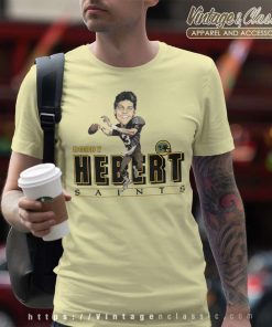 Bobby Hebert New Orleans Saints Cartoon Caricature T Shirt