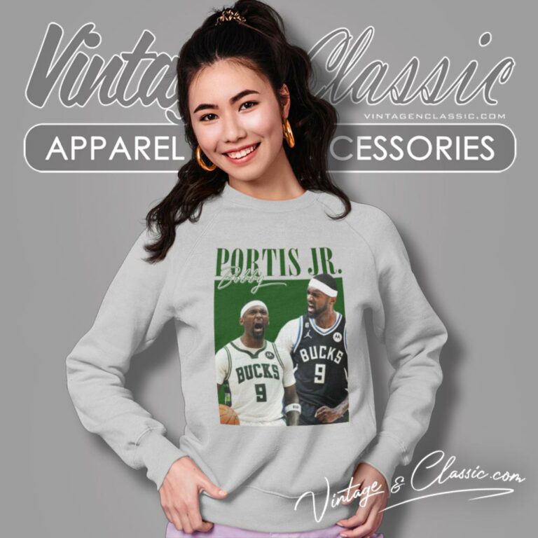 Bobby Portis Jr Milwaukee Bucks Sweatshirt Bobby Portis Jr Milwaukee Bucks Sweatshirt