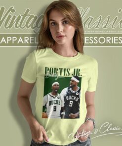 Bobby Portis Jr Milwaukee Bucks Women T Shirt
