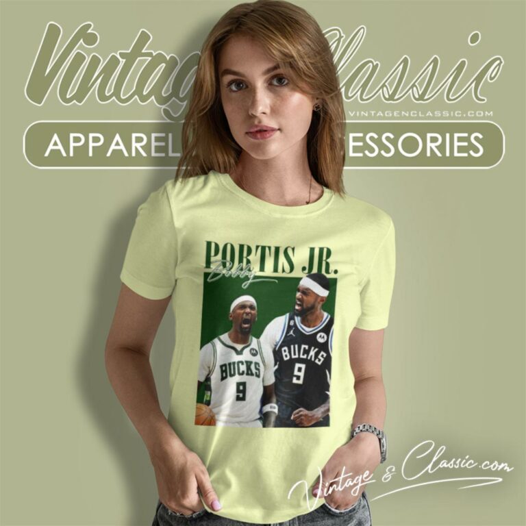 Bobby Portis Jr Milwaukee Bucks Women T Shirt Bobby Portis Jr Milwaukee Bucks Women T Shirt