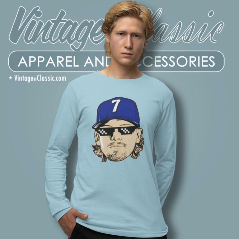 Bobby Witt Jr Deal With It Long Sleeve Tee Bobby Witt Jr Deal With It Long Sleeve Tee