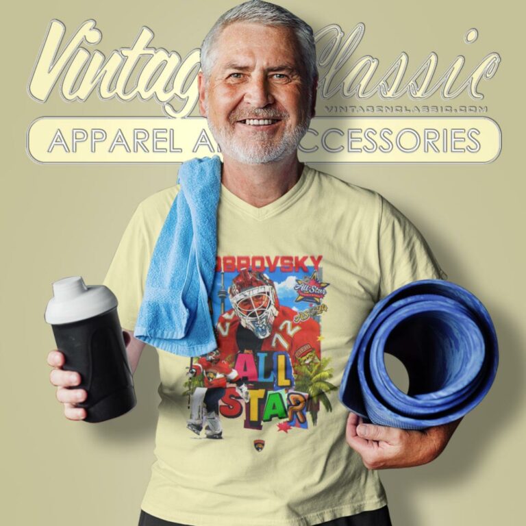 Bobrovsky Florida Panthers 2024 Nhl All Star V Neck TShirt Bobrovsky Florida Panthers 2024 Nhl All Star V Neck TShirt