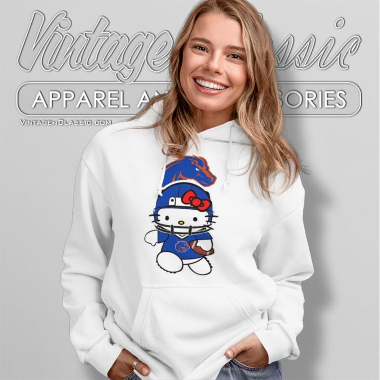 Boise State Broncos Hello Kitty Hoodie Boise State Broncos Hello Kitty Hoodie