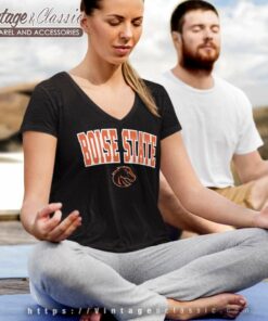 Boise State University College V Neck TShirt