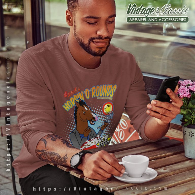 Bojack Horseman Cereal Sweatshirt Bojack Horseman Cereal Sweatshirt