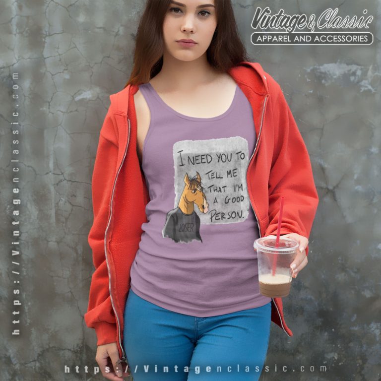 Bojack Horseman Loser Tank Top Racerback Bojack Horseman Loser Tank Top Racerback