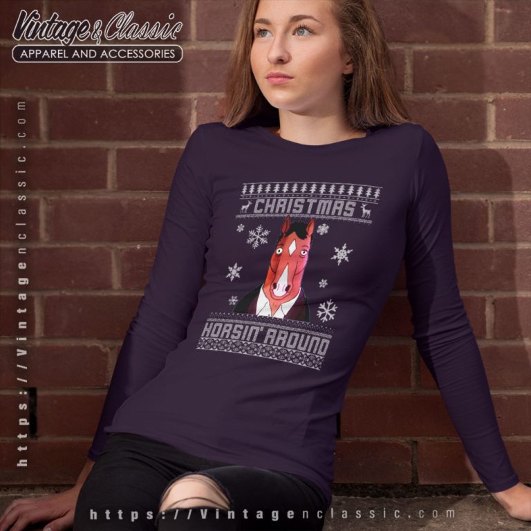 Bojack Horseman Shirt Christmas Speacial Long Sleeve Tee Bojack Horseman Shirt Christmas Speacial Long Sleeve Tee