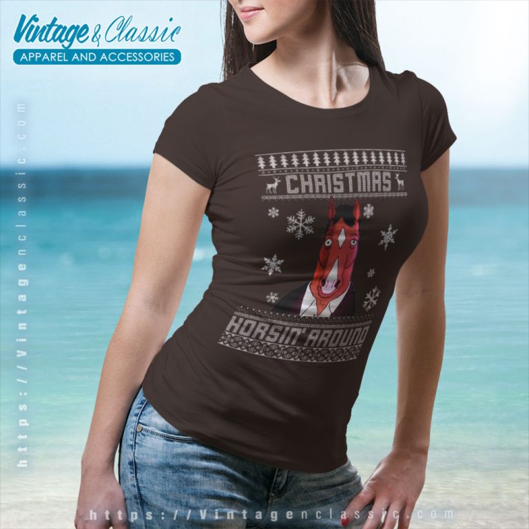 Bojack Horseman Shirt Christmas Speacial Women T Shirt Bojack Horseman Shirt Christmas Speacial Women T Shirt