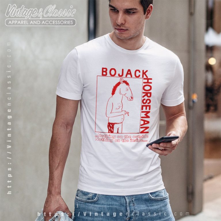 Bojack Horseman Shirt Nothing On T Shirt Bojack Horseman Shirt Nothing On T Shirt