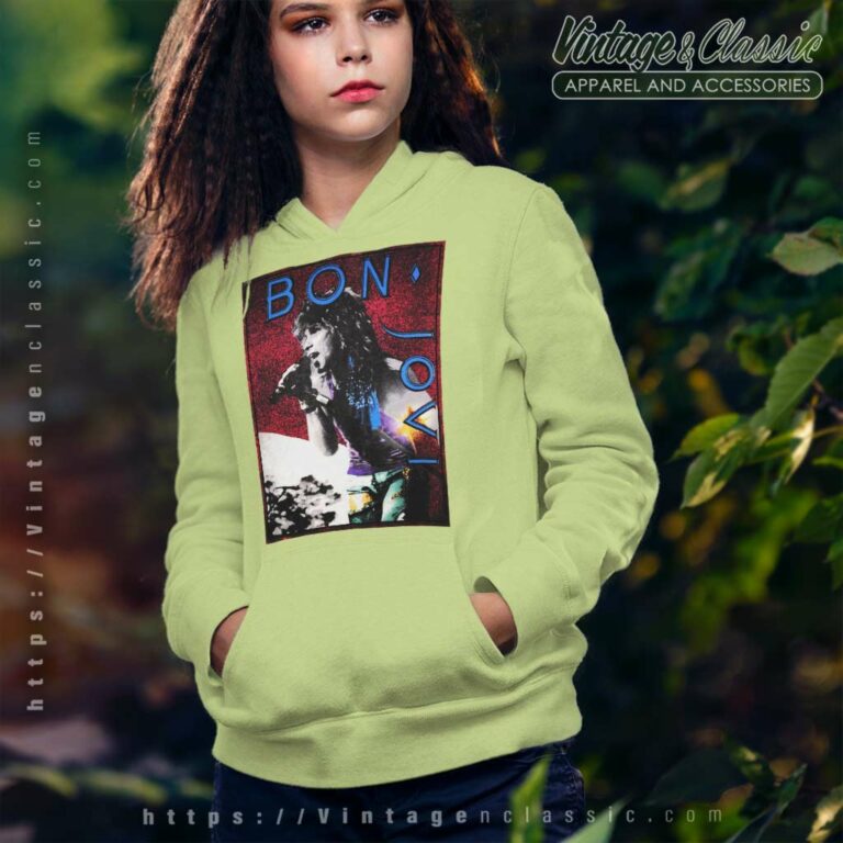 Bon Jovi 1985 Concert Hoodie Bon Jovi 1985 Concert Hoodie