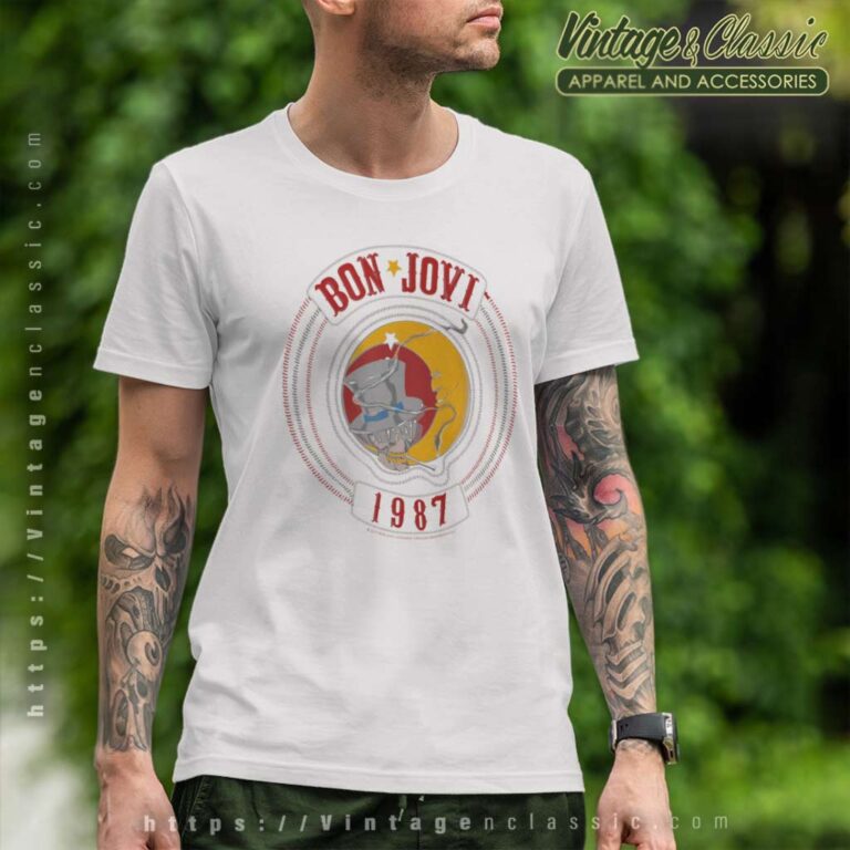 Bon Jovi 1987 T Shirt Bon Jovi 1987 T Shirt