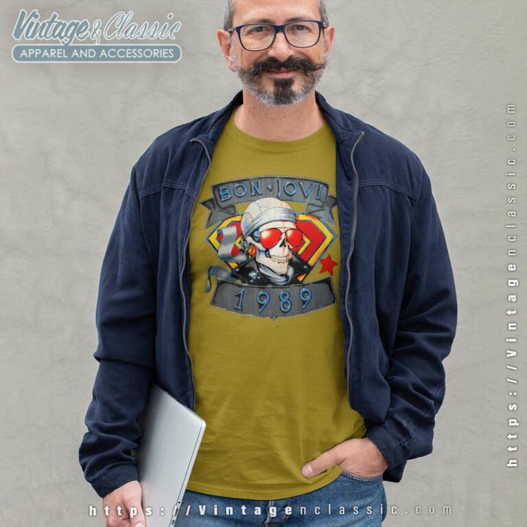 Bon Jovi 1989 Rare Concert Long Sleeve Tee Bon Jovi 1989 Rare Concert Long Sleeve Tee