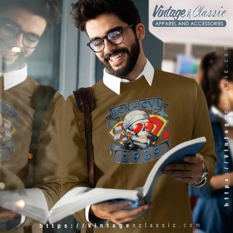 Bon Jovi 1989 Rare Concert Sweatshirt Bon Jovi 1989 Rare Concert Sweatshirt