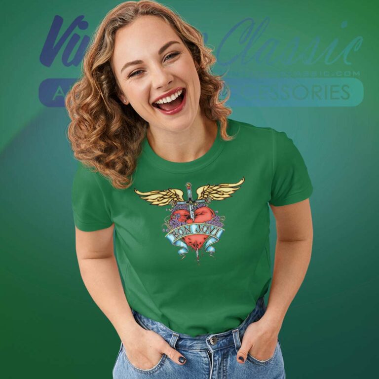 Bon Jovi America Tour Women TShirt Bon Jovi America Tour Women TShirt