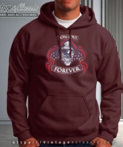 Bon Jovi Forever Skull Hoodie