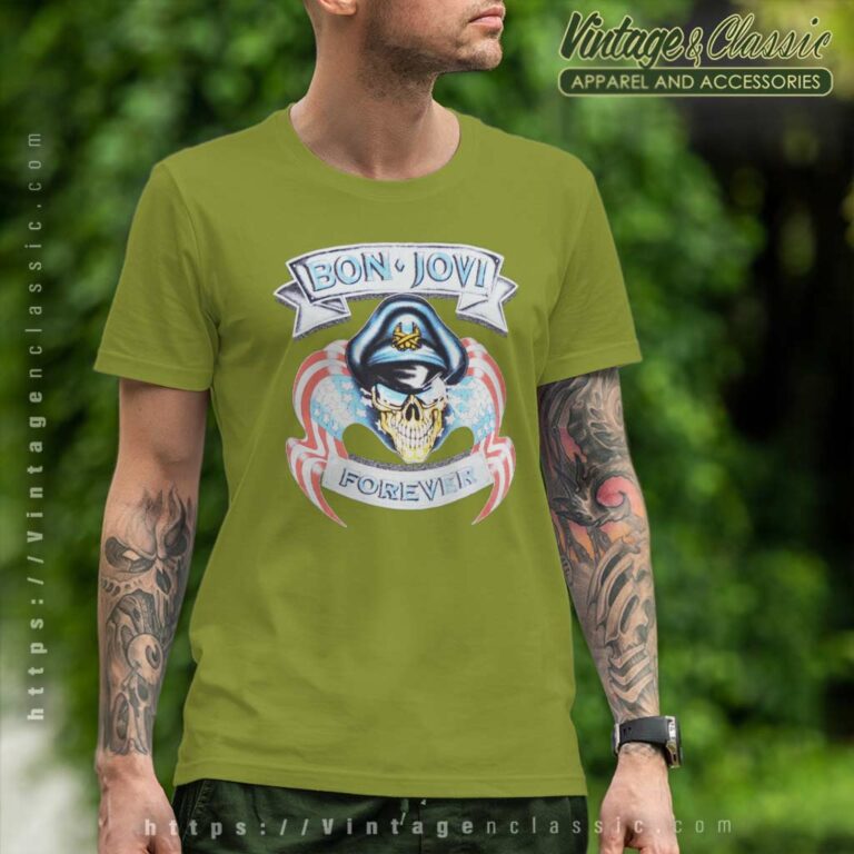 Bon Jovi Forever The Brotherhood T Shirt Bon Jovi Forever The Brotherhood T Shirt