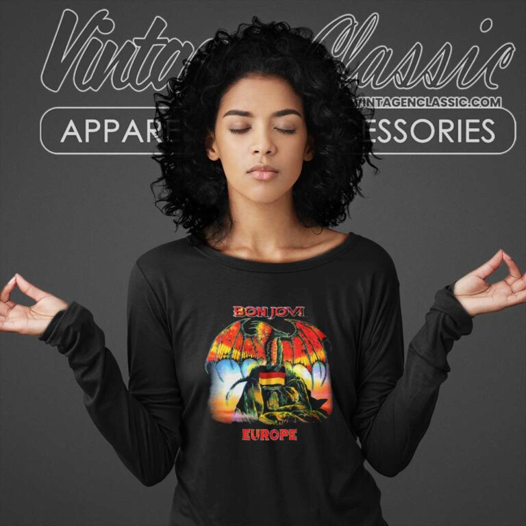 Bon Jovi Germany Europe Tour Long Sleeve Tee Bon Jovi Germany Europe Tour Long Sleeve Tee