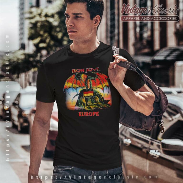 Bon Jovi Germany Europe Tour T Shirt Bon Jovi Germany Europe Tour T Shirt