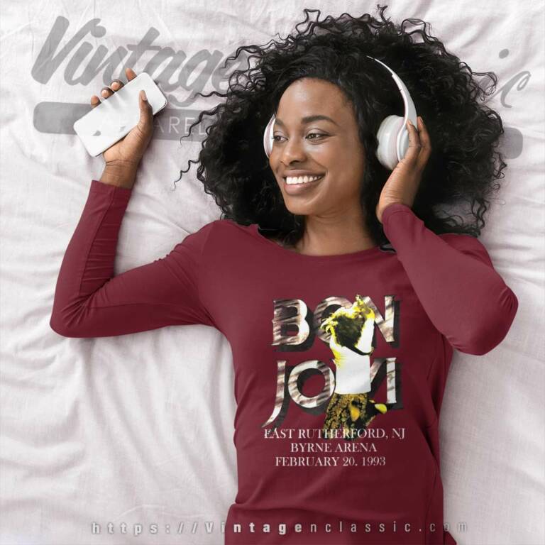 Bon Jovi Keep The Faith Long Sleeve Tee Bon Jovi Keep The Faith Long Sleeve Tee