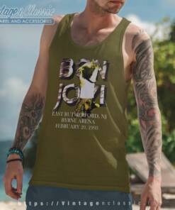 Bon Jovi Keep The Faith Tank Top Racerback