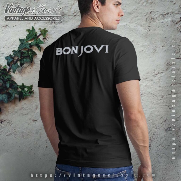 Bon Jovi Logo Backside Shirt Bon Jovi Logo Backside Shirt