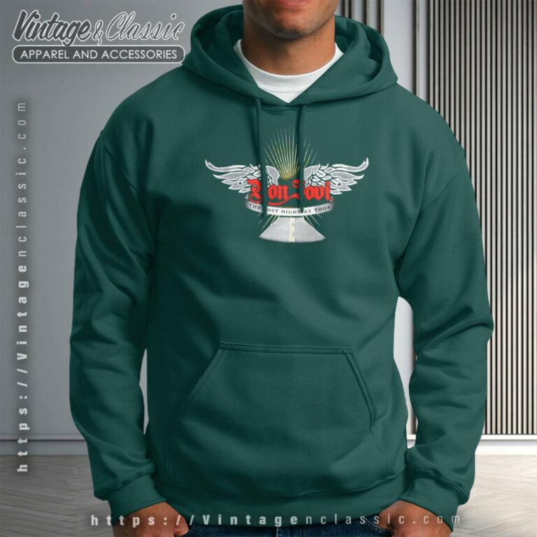 Bon Jovi Lost Highway Tour Hoodie Bon Jovi Lost Highway Tour Hoodie