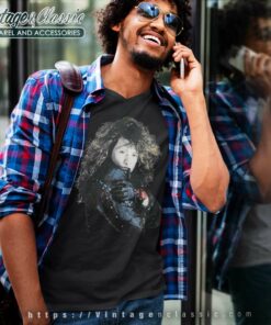 Bon Jovi North America Tour V Neck TShirt