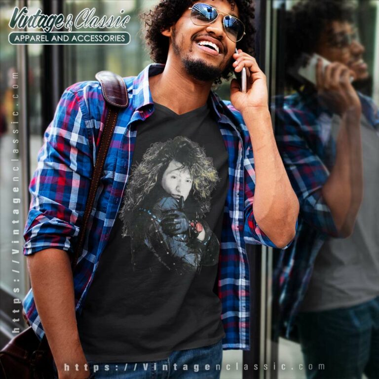 Bon Jovi North America Tour V Neck TShirt Bon Jovi North America Tour V Neck TShirt