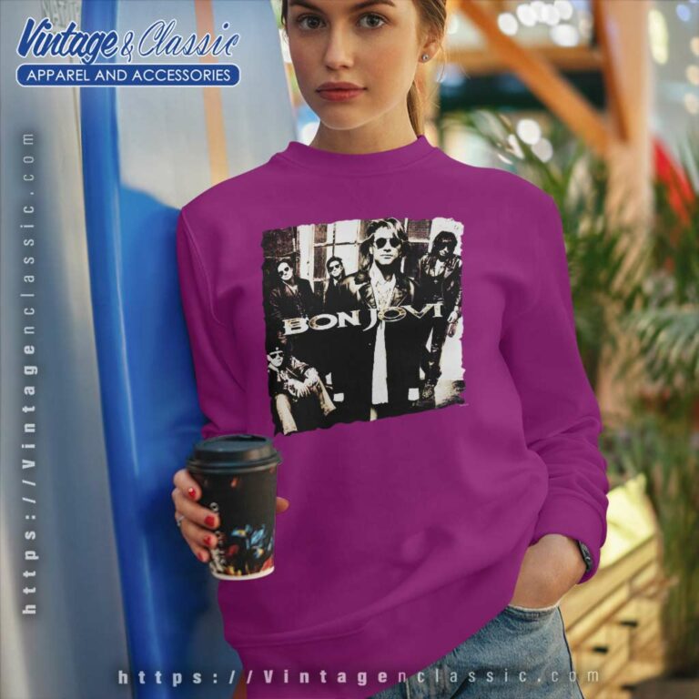 Bon Jovi Shirt Keep The Faith Tour Sweatshirt 1 Bon Jovi Shirt Keep The Faith Tour Sweatshirt 1