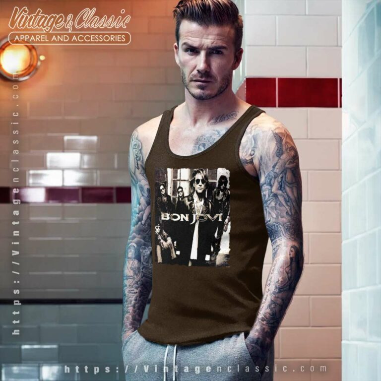 Bon Jovi Shirt Keep The Faith Tour Tank Top Racerback 1 Bon Jovi Shirt Keep The Faith Tour Tank Top Racerback 1