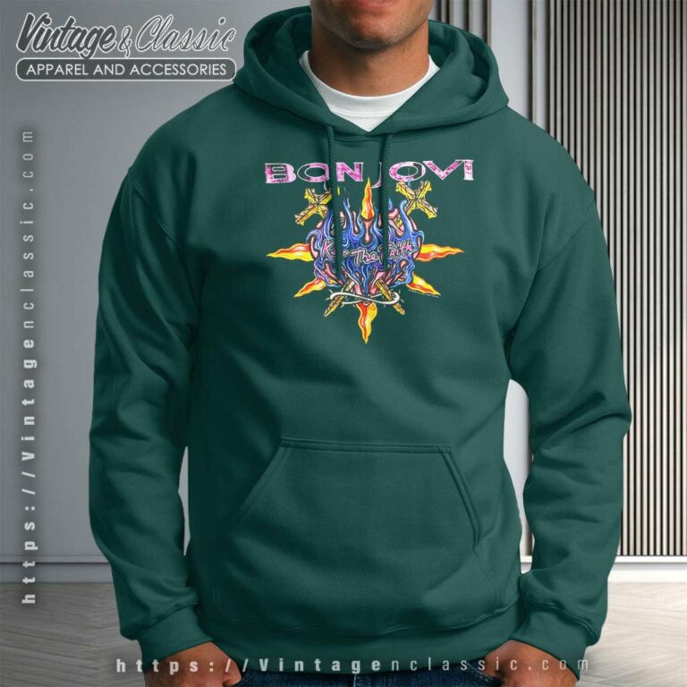Bon Jovi Shirt Keep The Faith World Tour Hoodie Bon Jovi Shirt Keep The Faith World Tour Hoodie