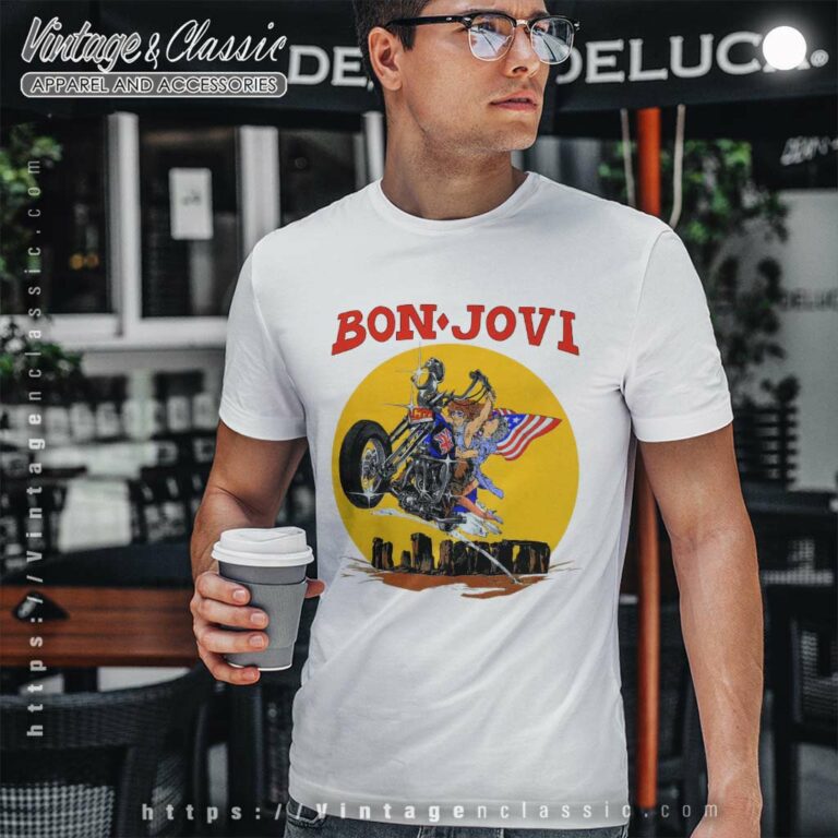 Bon Jovi Shirt Sworn To Fun Born To Ride T Shirt Bon Jovi Shirt Sworn To Fun Born To Ride T Shirt