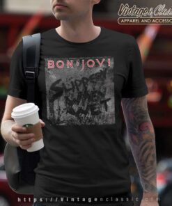 Bon Jovi Slippery Cover T Shirt