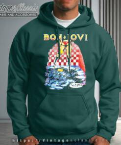 Bon Jovi Slippery When Wet Hoodie